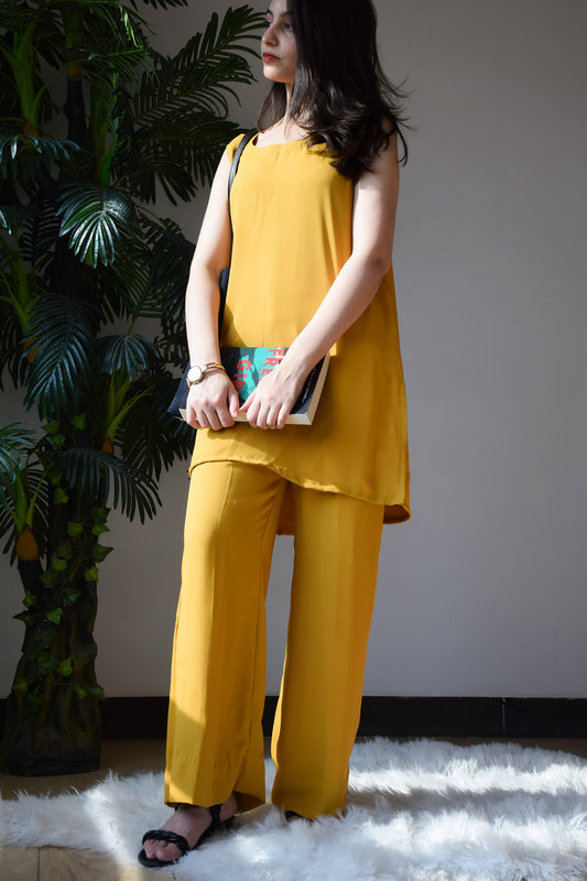City Girl - Mustard Co-ord