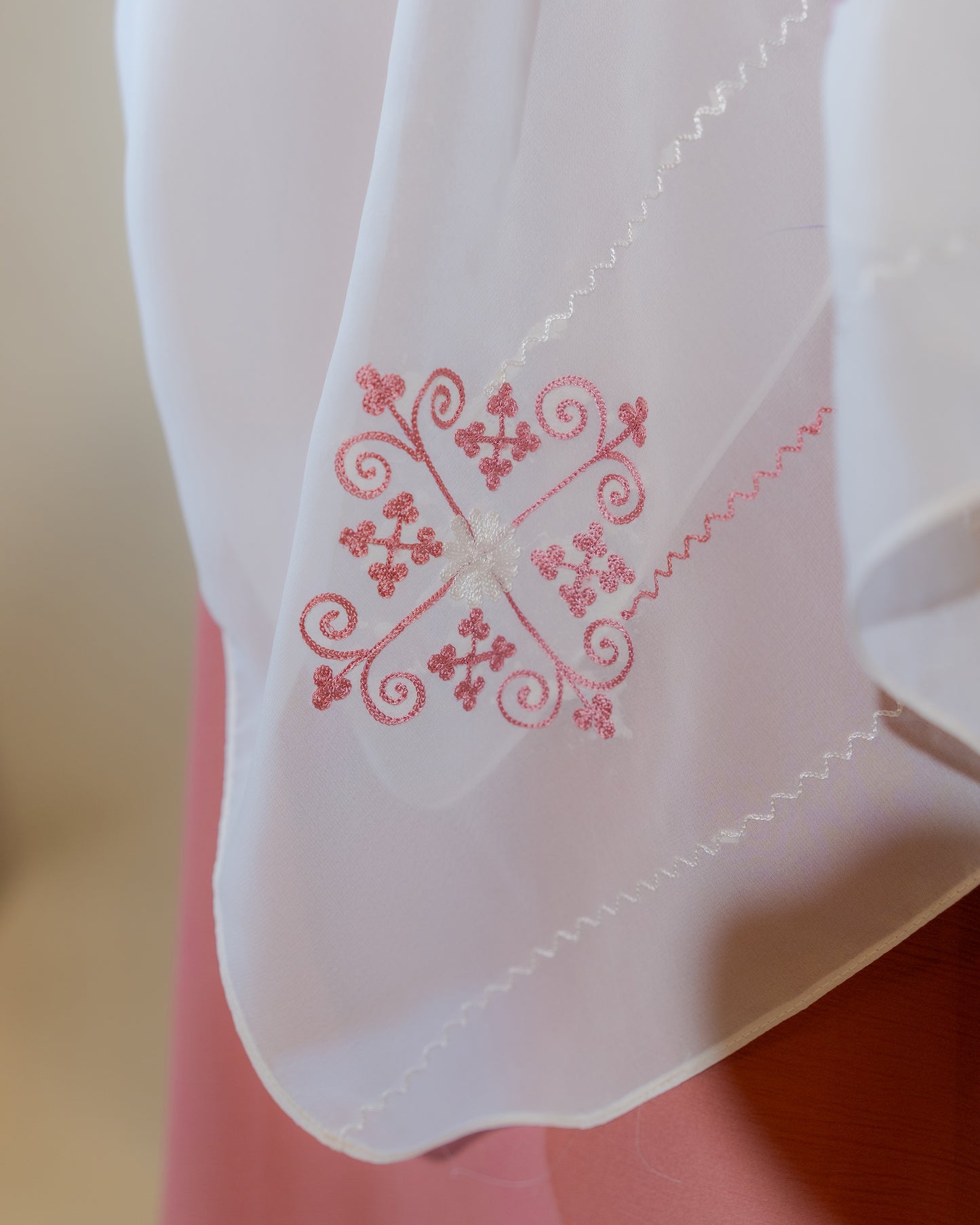 Blush Pink Closed Abaya