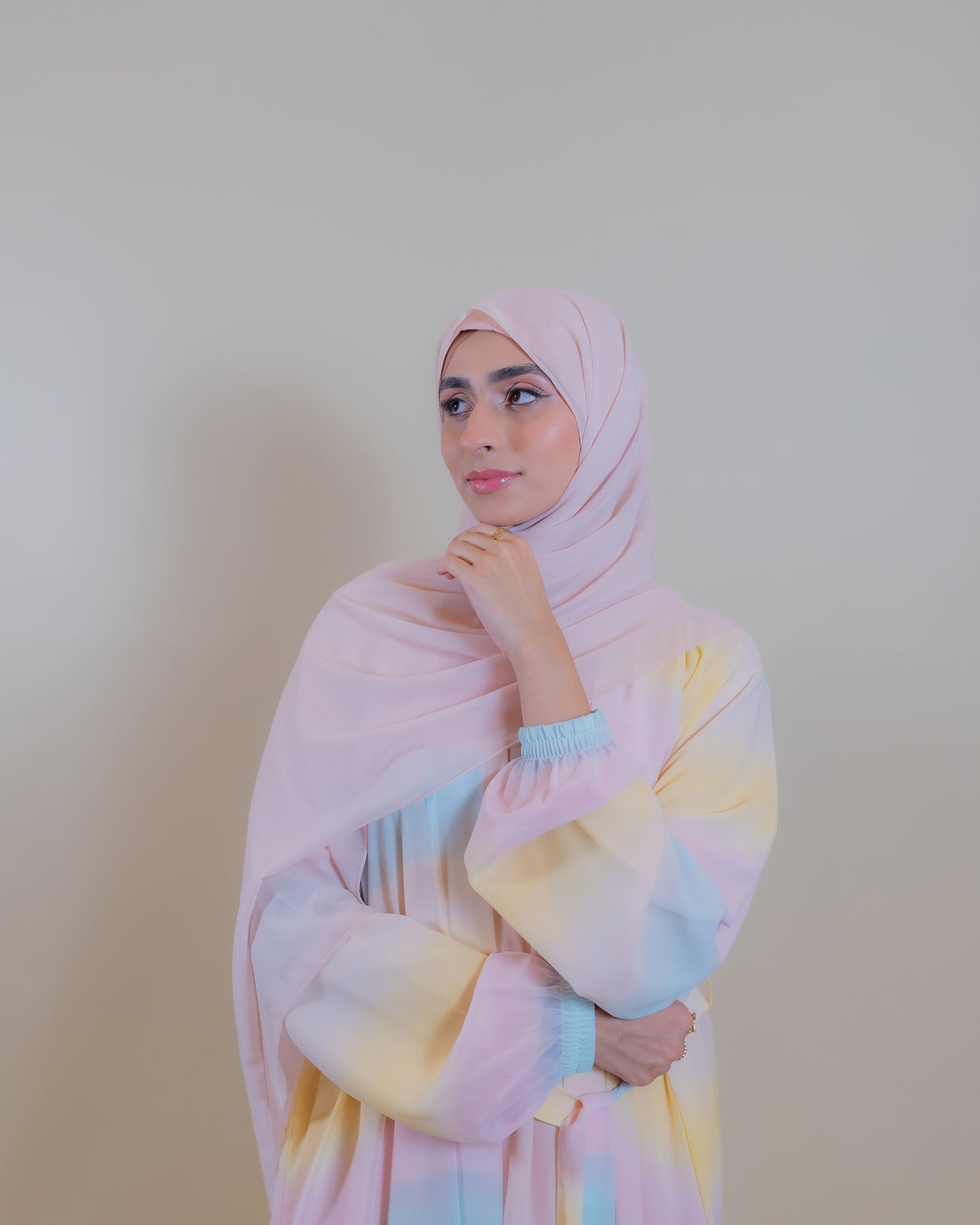Sundawn Chiffon Abaya