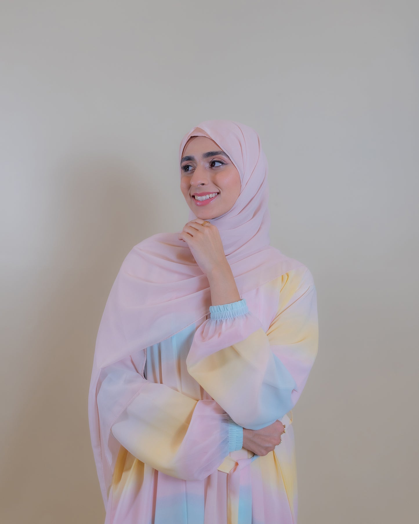 Sundawn Chiffon Abaya