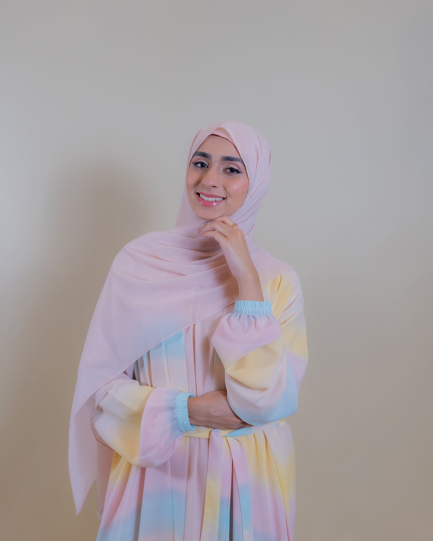 Sundawn Chiffon Abaya