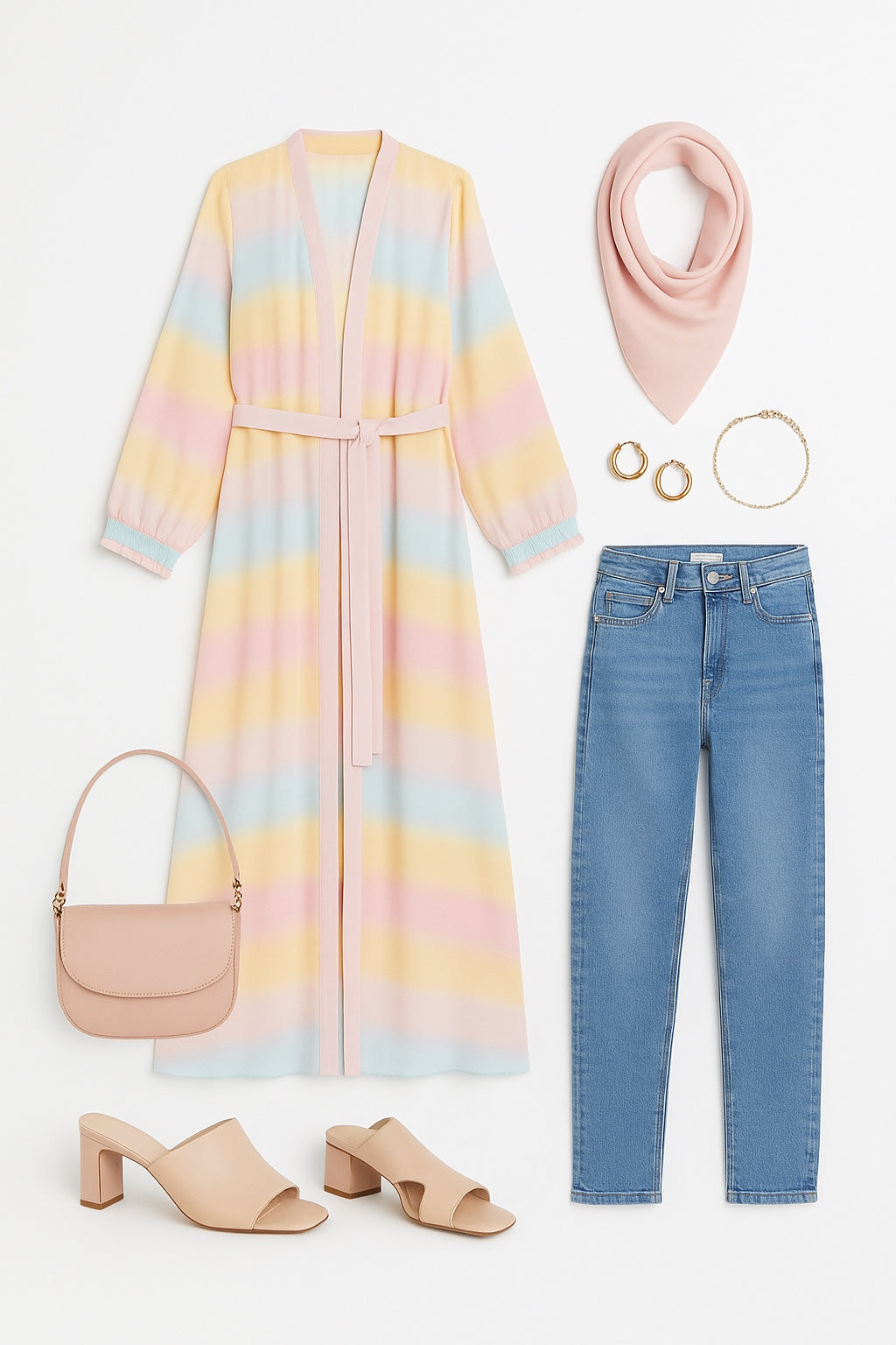 Sundawn Chiffon Abaya